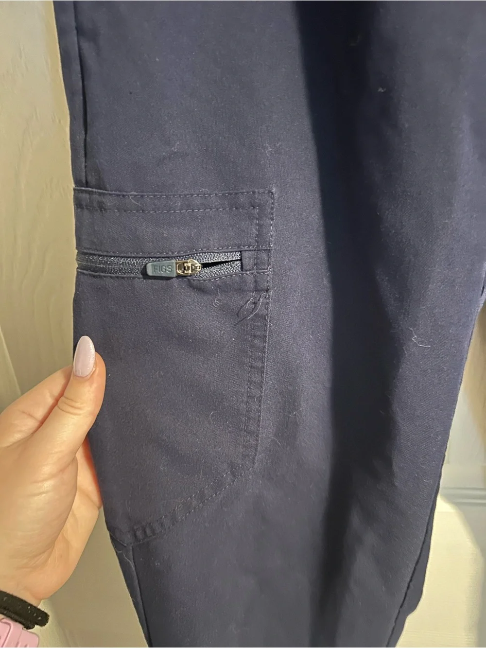 Figs Navy Petite Zamora Joggers - XS/P - Picture 3 of 6